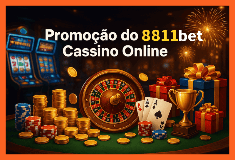 O bônus promocional 8811BET é uma ótima maneira de começar sua aventura