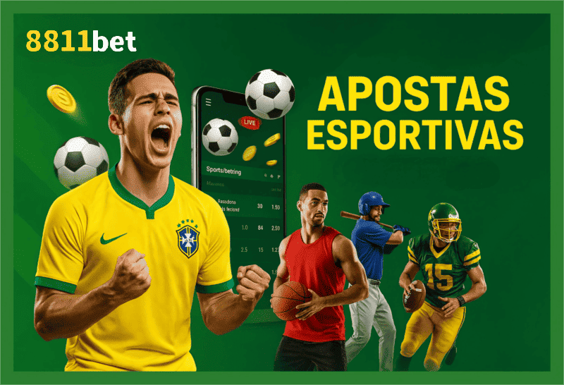 Apostas esportivas no cassino online 8811BET