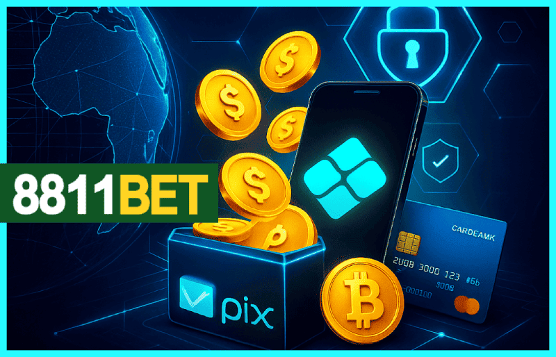 8811BET com vários tipos de apostas esportivas